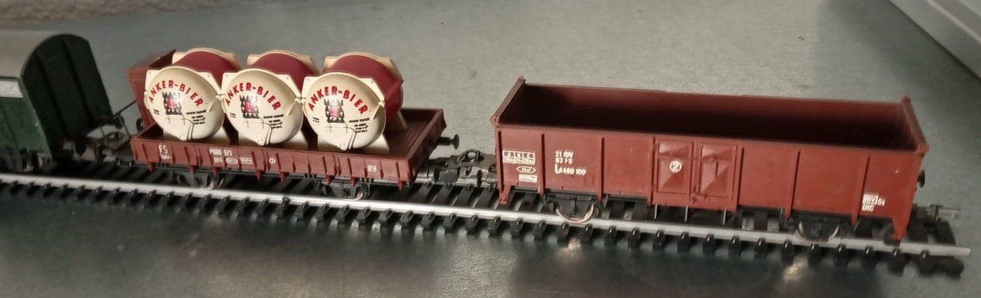 Lima Modelleisenbahnen: LIMA Wagons 5 x - transports marchandises - SBB CFF – Gebraucht aus Le Locle von PereiraHugo 8