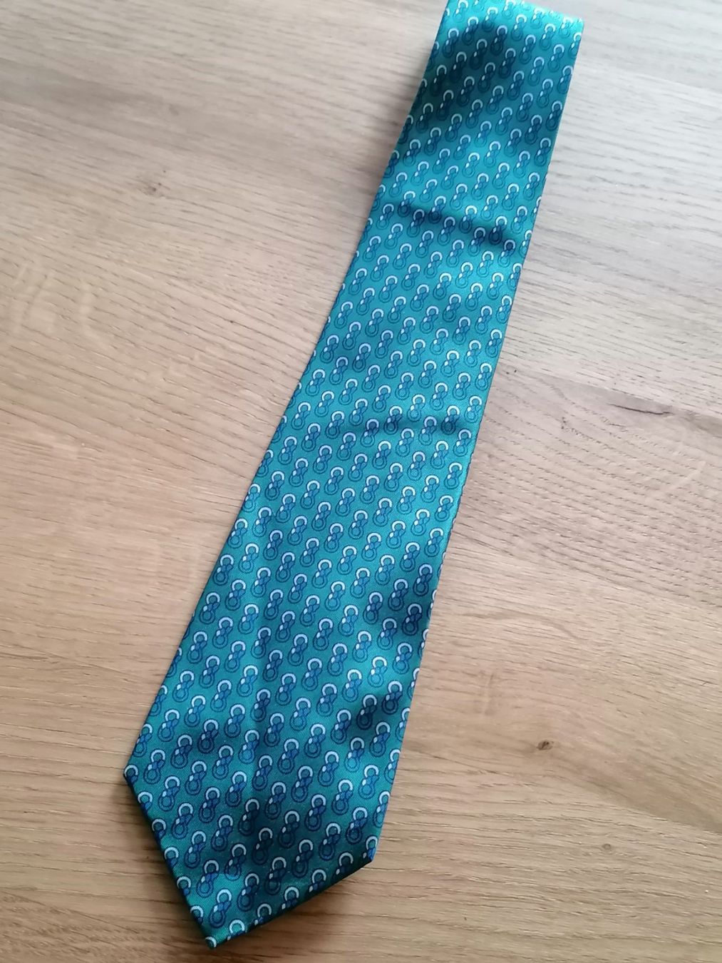 Cravatte: Pelo Krawatte 100% Seide - Nr.137 – Usato da Basel venduto da vintagecollector 1