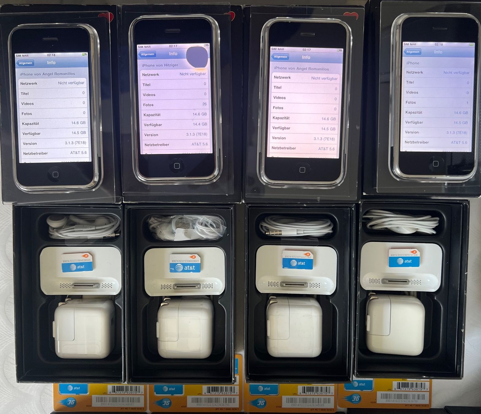 Apple Telefoni cellulari / Smartphones: 📱Apple iPhone📱2G📱1. Generation📱23 Stück📱16 GB📱MA384LL – Difettoso da Basse-Nendaz venduto da Diablo132 2