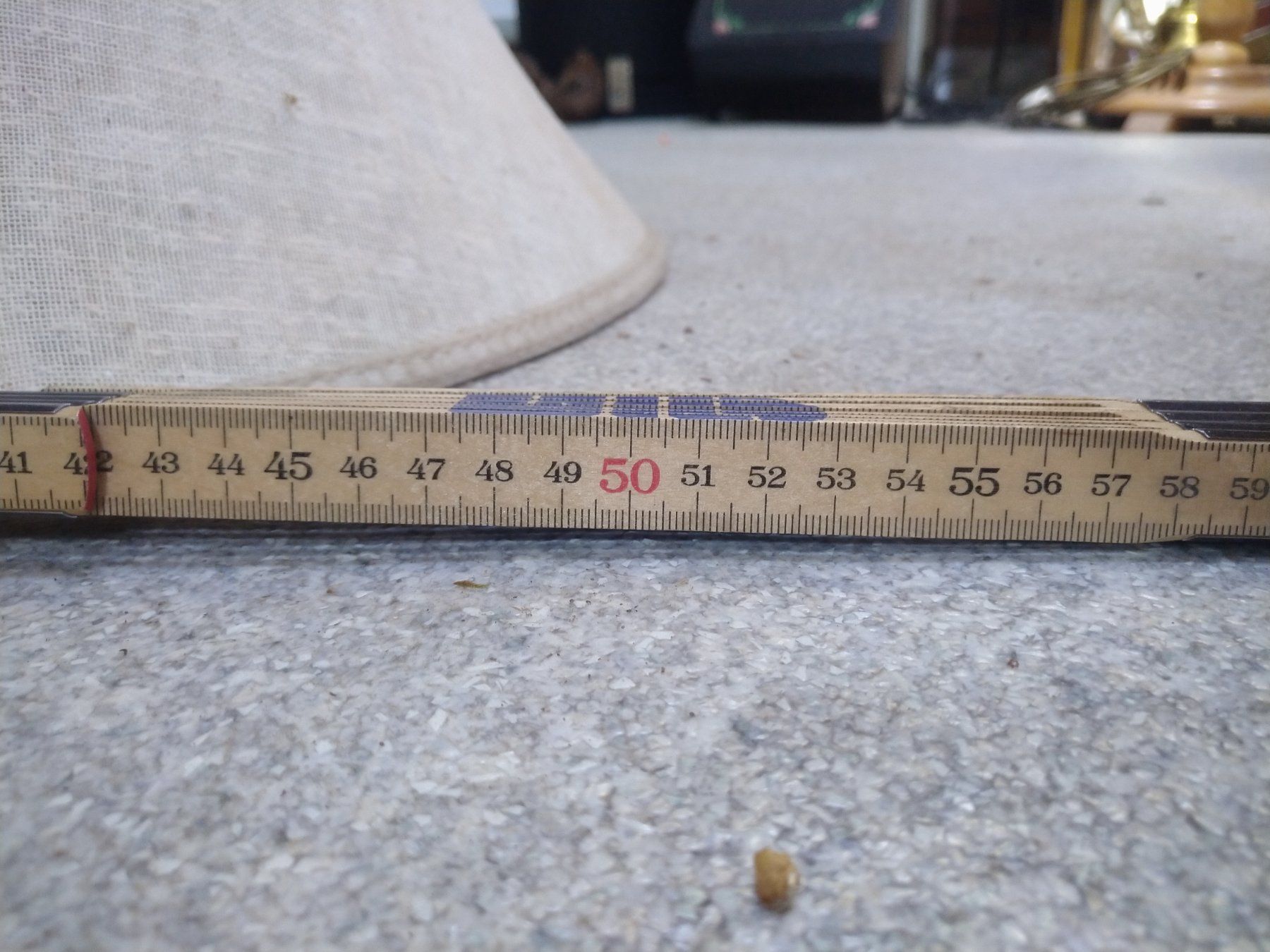 Lampadari & plafoniere: Vintage Lampe mit Lampenschirm, Durchmesser 50 cm – Usato da Buckten venduto da RolandsLiquidationen 1