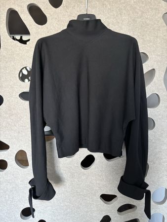 VICTORIA BECKHAM Sweater Schwarz Gr. 34