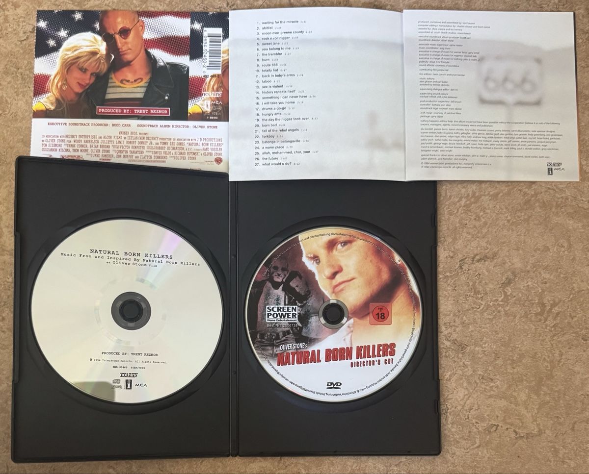 Tous les DVDs: NATURAL BORN KILLERS – Neuf (Voir description) à Dietikon par AndreaSch01 2
