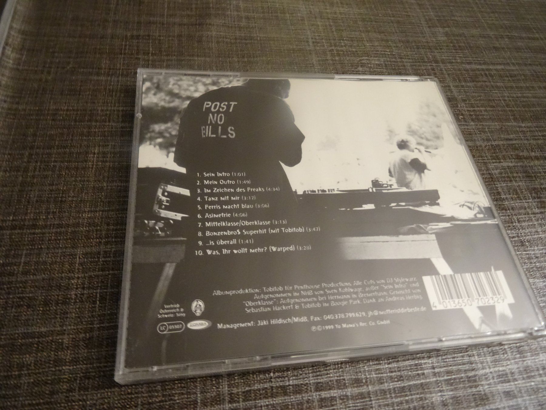 CD: Ferris MC  - ASIMETRIE CD – Usato da Olten venduto da Disc-Ausverkauf 1