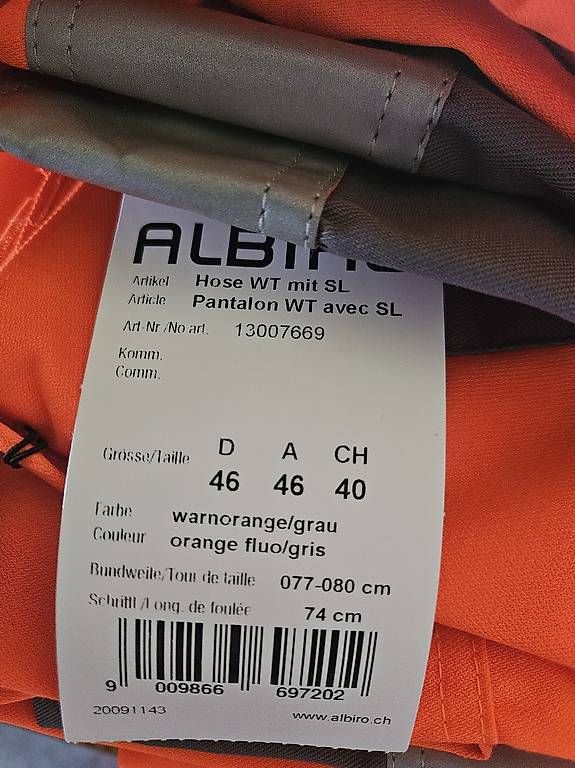 Hosen: Warnhose Arbeitshose Sicherheitshose – Gebraucht aus Sisikon von bryke 2