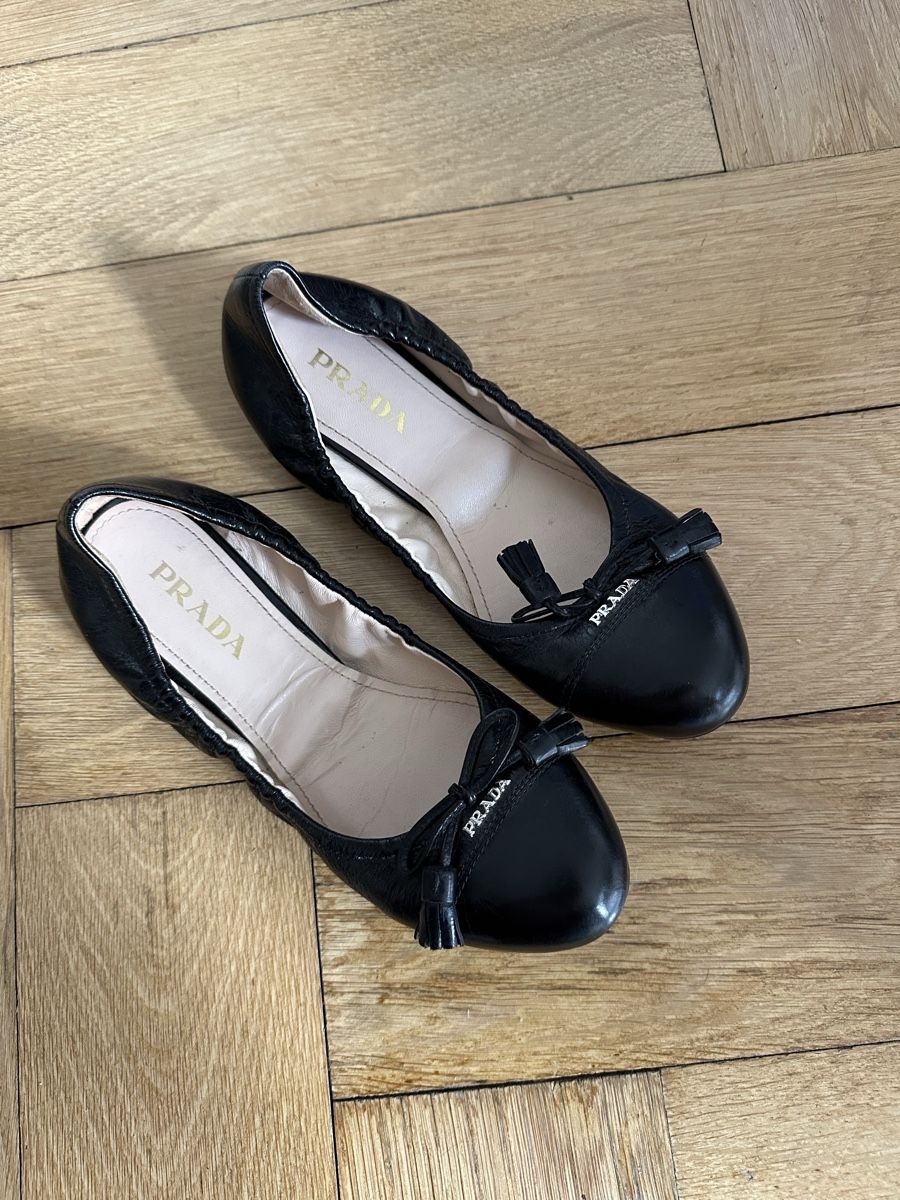 Prada Chaussures femmes: Prada ballerina black 37.5 – D'occasion à Zürich par Gogomargo 3