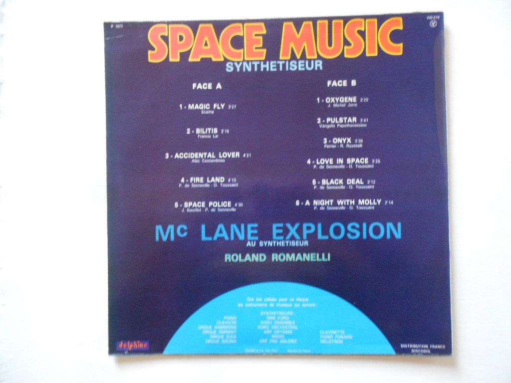 Dischi in vinile: SPACE MUSIC  -  Mc LANE EXPLOSION – Usato da Bex venduto da Giorgiob 1
