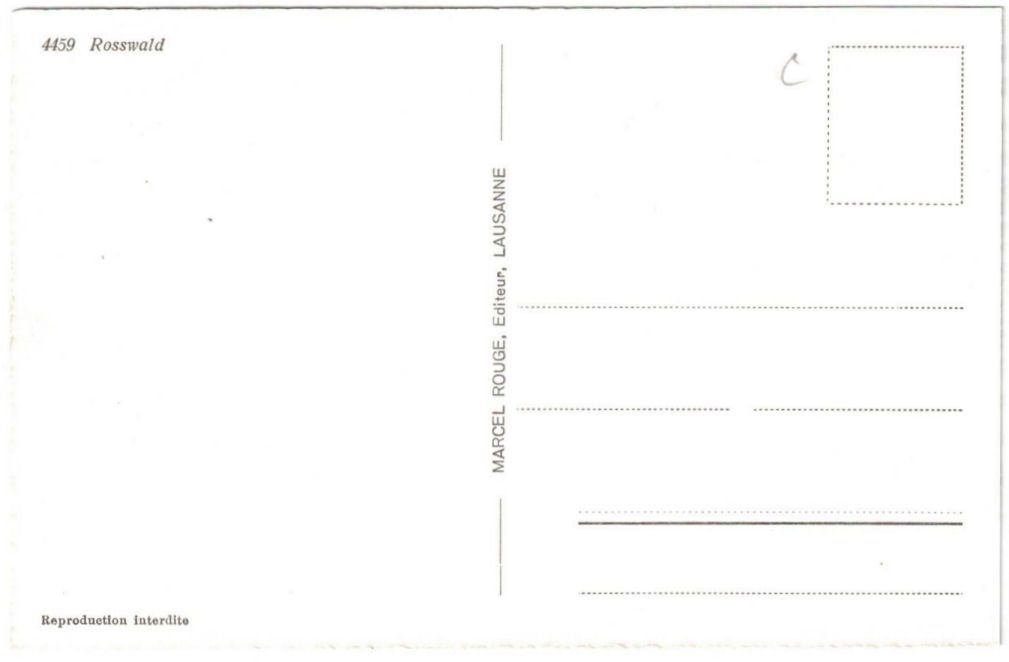 Cartoline postali: Rosswald - Gondelbahn – Usato da Binningen venduto da Mountainrider 1