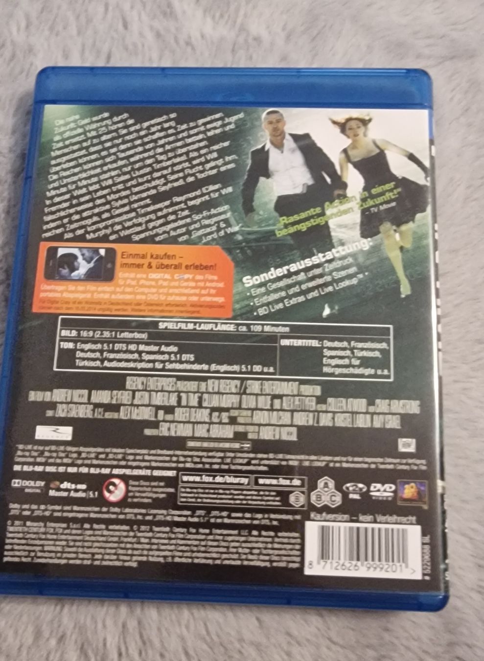 Alle DVDs: In Time Blu-ray  – Gebraucht aus Arbon von sar_l7ll 1