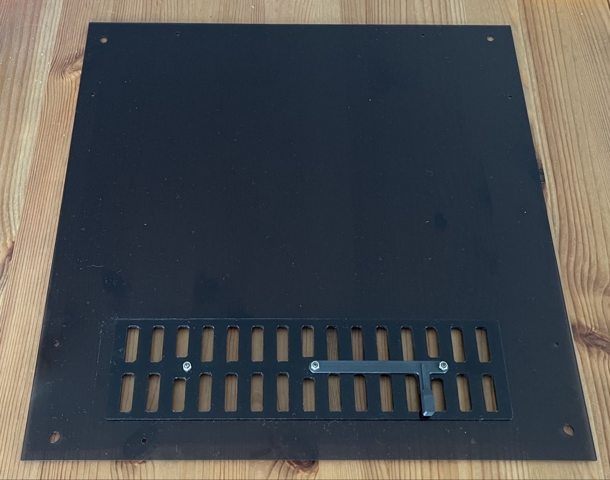 Prusa Filamento: Prusa Core One Plexi Top Panel and Vent Cover – Usato da Zug venduto da talivo