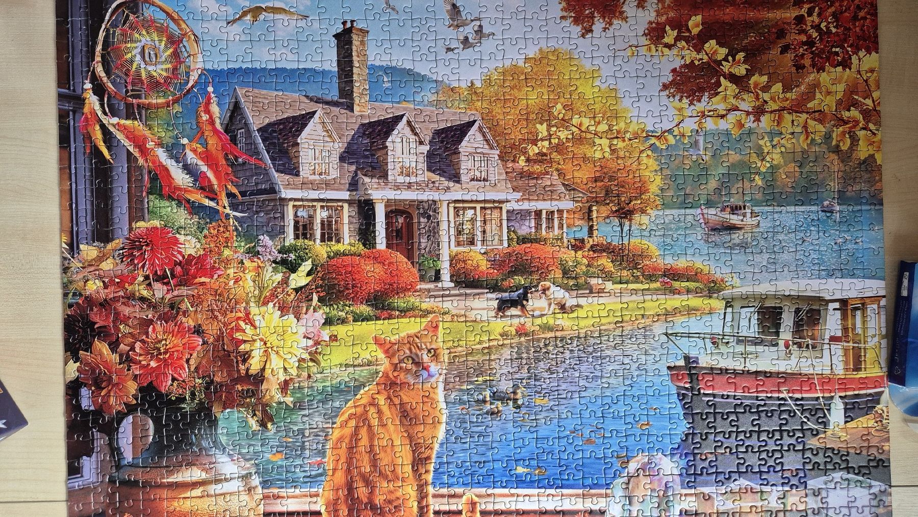 Puzzle: Bluebird Puzzle "crisp fall view" 1000tlg – Usato da Lotzwil venduto da dr.feelgood 1