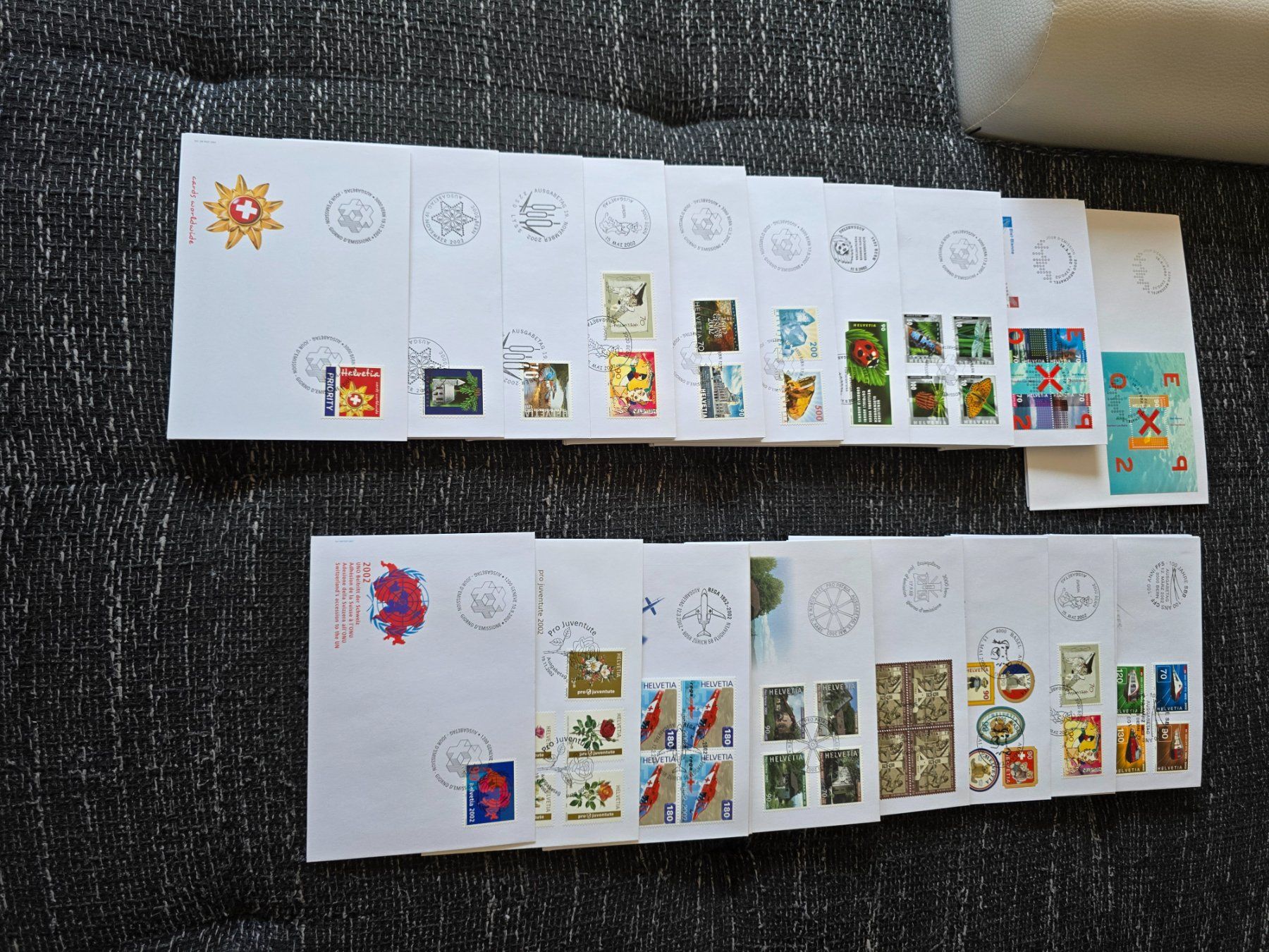 Tutti i francobolli: Briefumschläge mit Schweizer Marken 614 FDC – Nuovo (secondo la descrizione) da Niederurnen venduto da Jens6 2