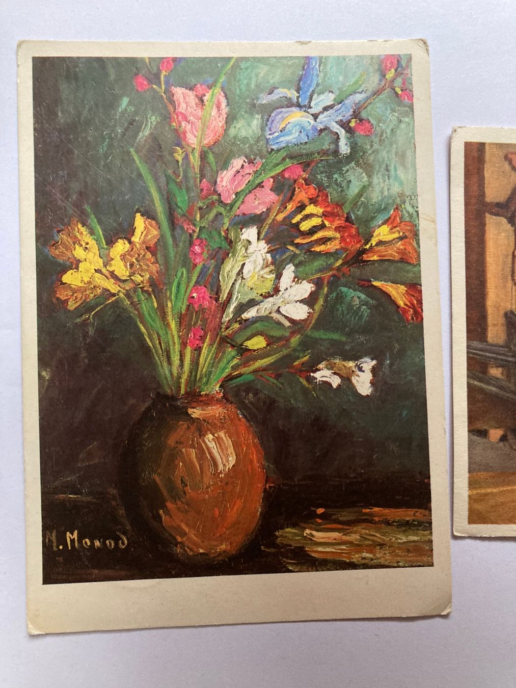 Ansichtskarten: 2 Kunstkarten Pro Infirmis, gelaufen – Gebraucht aus Lütisburg von wiesenpippau 4