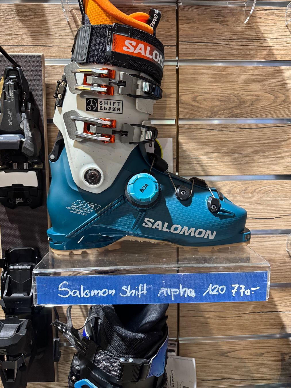 Salomon Scarpe da uomo: Salomon SHIFT ALPHA BOA 120 28/28.5 – Nuovo e nell'imballaggio originale da Lauterbrunnen venduto da Imboden-Bike