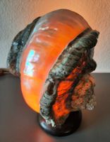Midcentury maritime Tiki Muschel Lampe