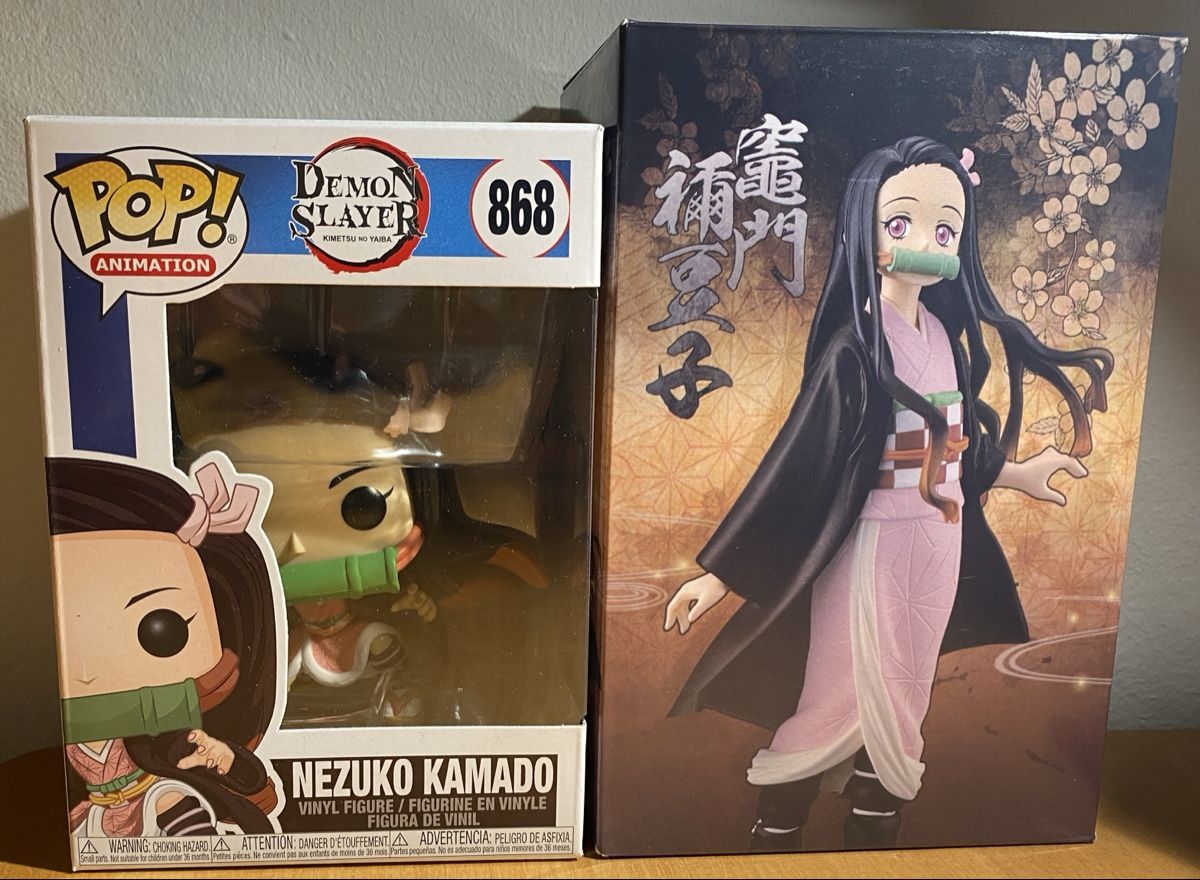 Statuette: 2 x Nezuko Kamado – Nuovo (secondo la descrizione) da Sarnen venduto da Paris99