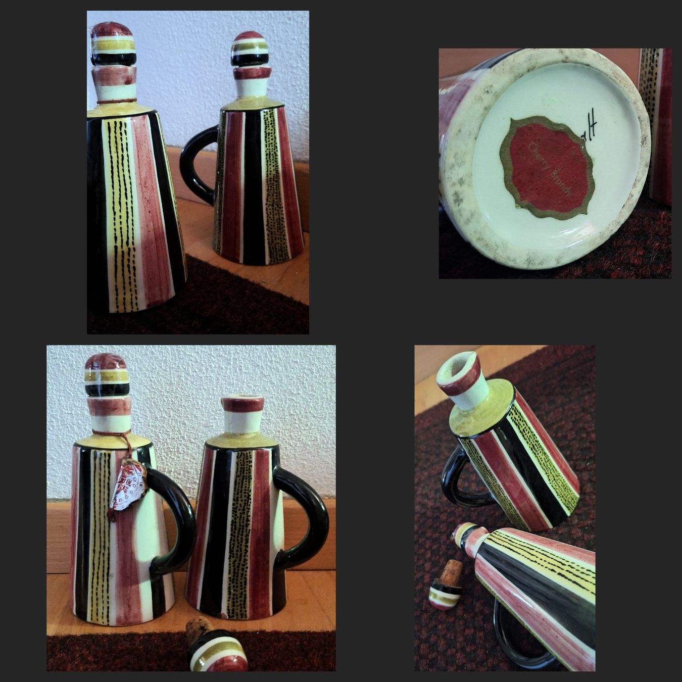 Caraffe: Keramik Flaschen vintage um1950 Set – Usato da Emmenbrücke venduto da abu_9mj8 1