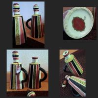 Keramik Flaschen vintage um1950 Set