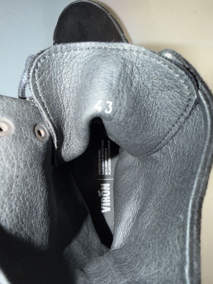 Herrenschuhe: Viron Boots schwarz Grösse 43  – Gebraucht aus Samstagern von UM94 4