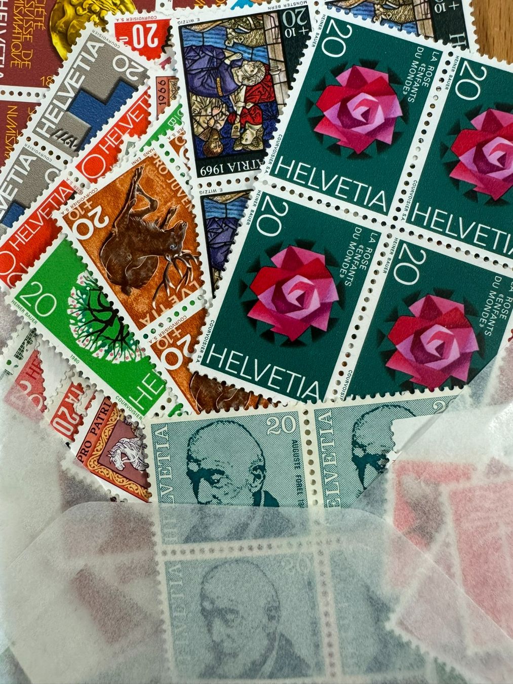 Tutti i francobolli: Frankaturgültige Schweizer Briefmarken – Nuovo (secondo la descrizione) da Brittnau venduto da trouvaille02 4