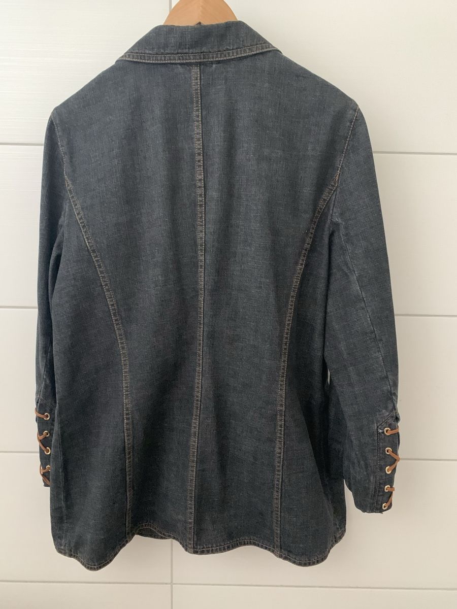 Escada Giacche: Escada Denim Jacket, Size M-L, Great Find! – Usato da Lausanne venduto da milasha 1