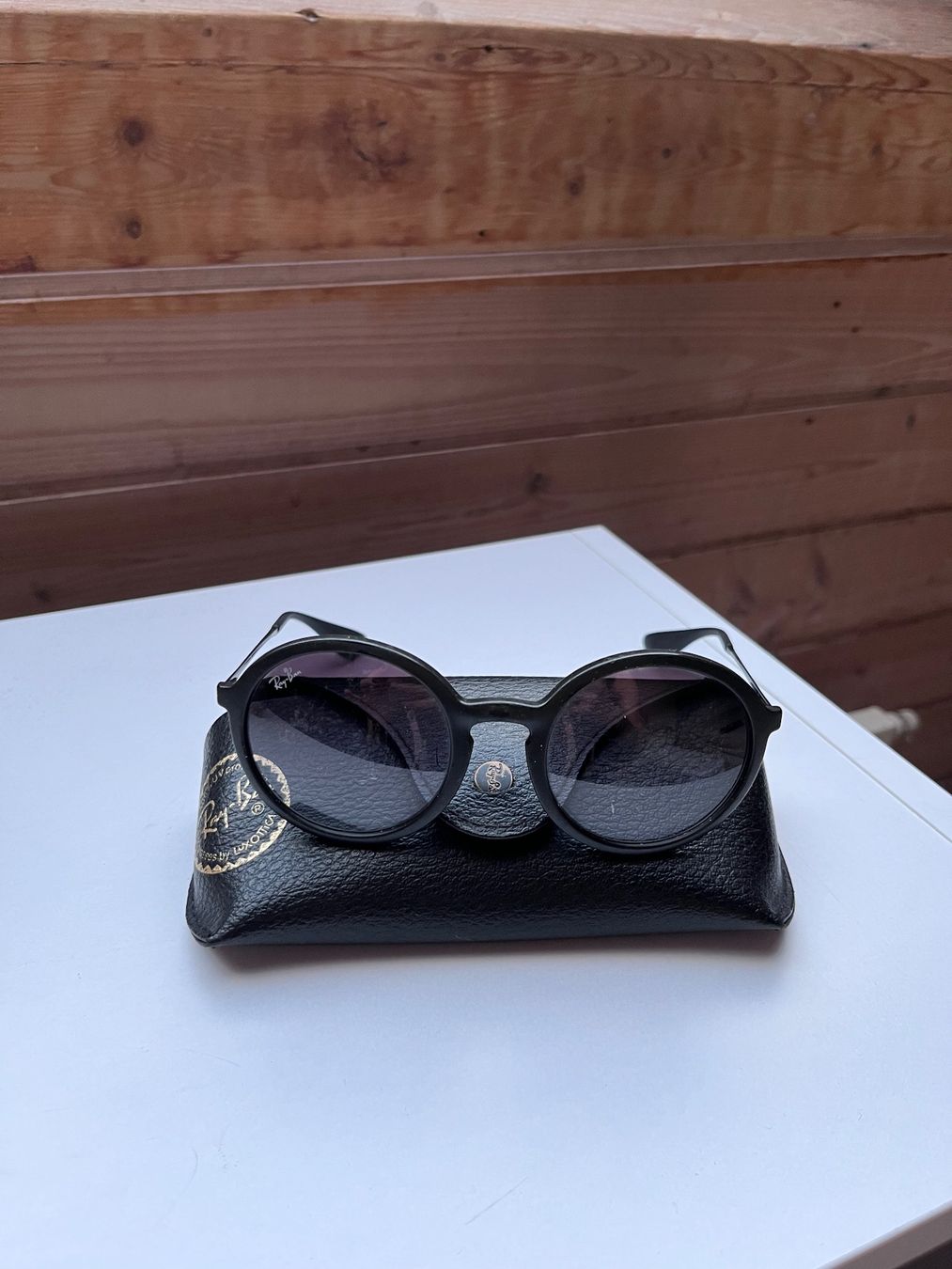 Ray-Ban Occhiali & Lenti: Original Ray-Ban Sonnenbrille schwarz – Usato da Luzern venduto da pic_h26g 3