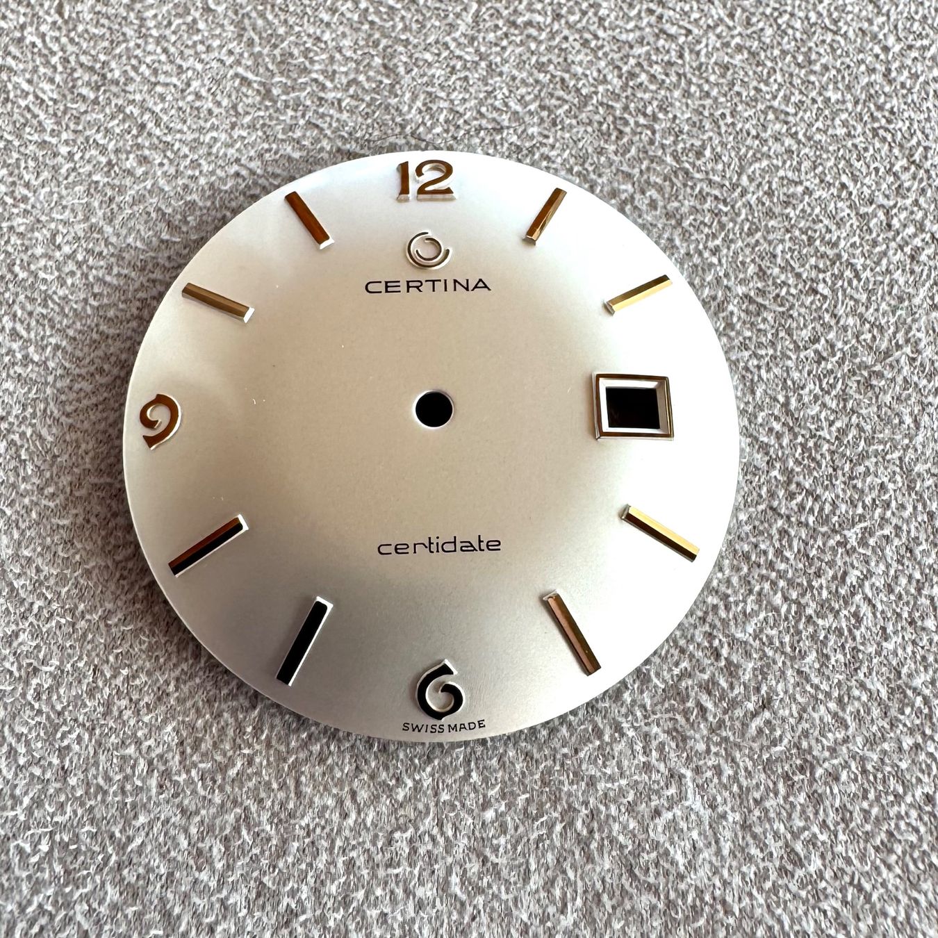 Certina Orologi: 32.3 mm Certina Zifferblatt/ Dial Certidate Vintage – Nuovo (secondo la descrizione) da Arzier-Le Muids venduto da Avanna