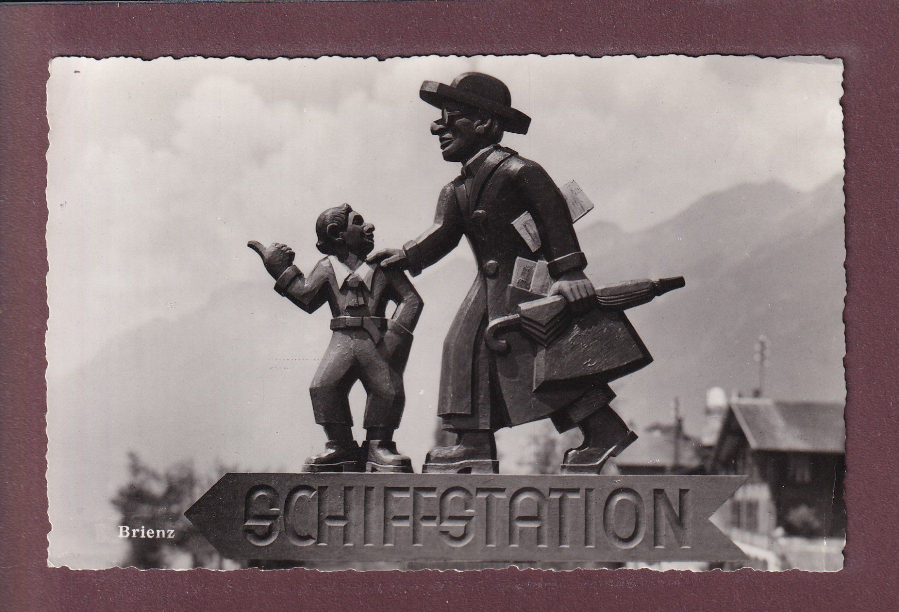 Cartoline postali: BRIENZ - Schiffstation - Feldpost – Usato da Pully venduto da nicecards-shop