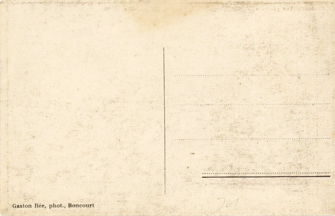 Ansichtskarten: Boncourt  JU   et avion – Gebraucht aus Brig von Valcards54 2