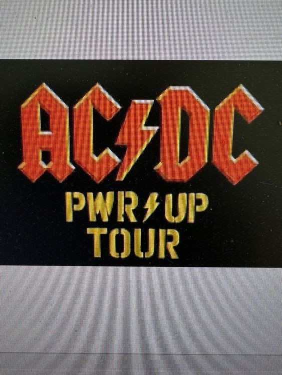 AC/DC 2 Sitzplatztickets Hockenheim-Ring 13.07.2024 (Neu und ...