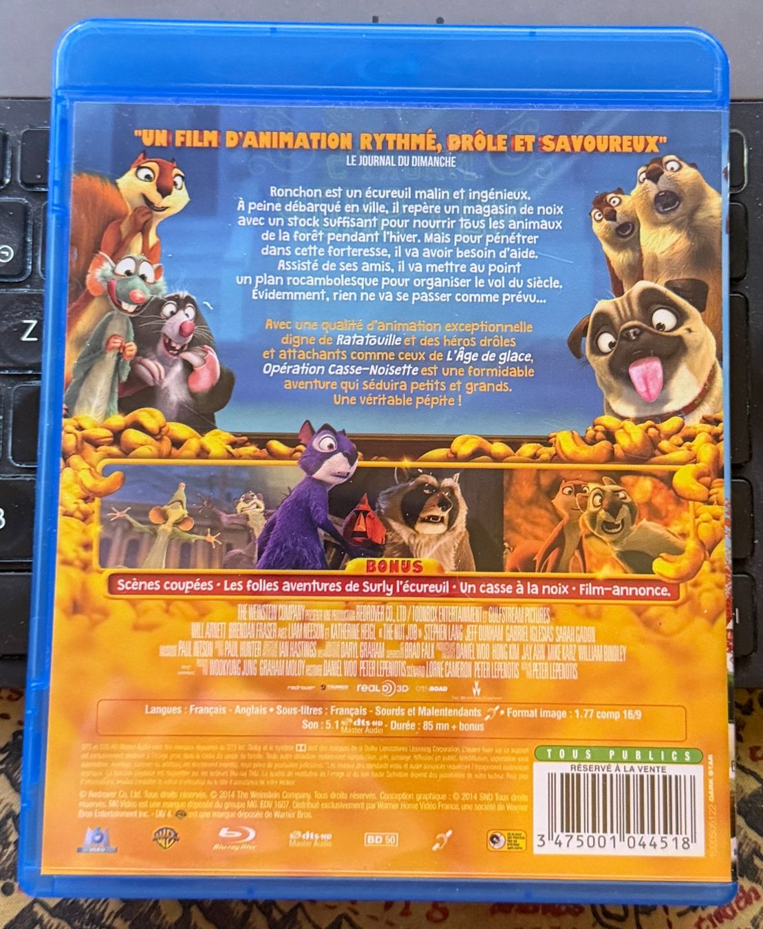 Tutti i DVDs: Opération casse-noisette (2014) - Blu-ray – Usato da Semsales venduto da __Florian__ 2