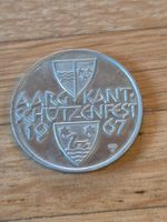 Medaille Aargauer Kanonalschützenfest 1967 - 15 Gramm Silber