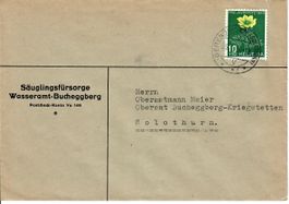 Brief, Säuglingsfürsorge Wasseramt - Bucheggberg