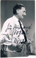 Willy Birgel 1891-1973 Autogramm Vintage Foto 10x15cm