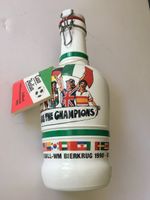 Fussball WM 1990 Bierkrug , antikes Souvenir