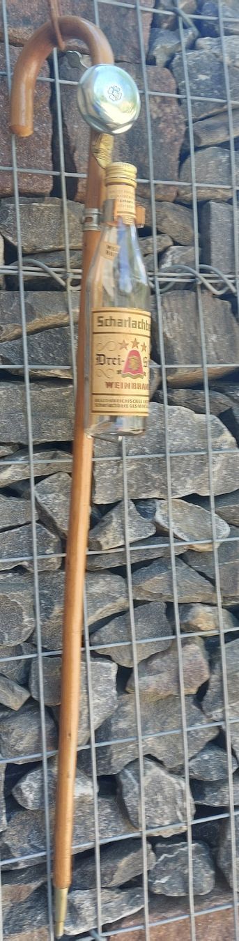 Alle Dekorationen: Gehstock mit Schnapsflasche und Klingel – Neu (gemäss Beschreibung) aus Summaprada von nora014 3