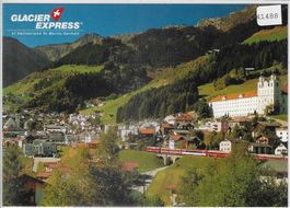 Glacier-Express in Disentis