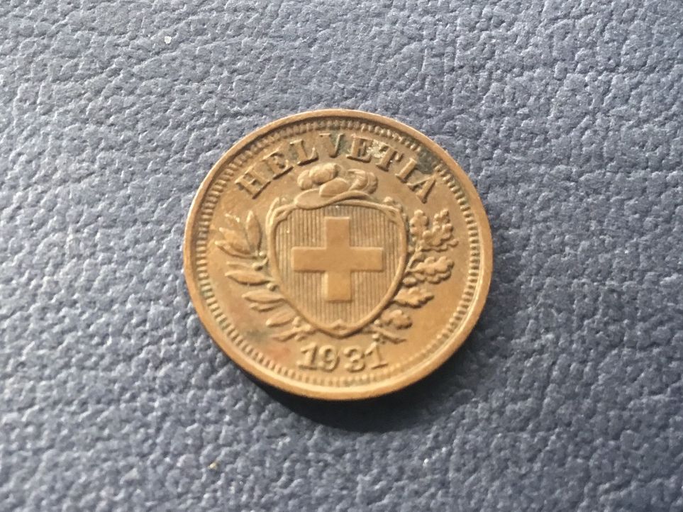 Tutti le monete: 1 Rappen 1931 VZ – Usato da St. Margrethen SG venduto da alfapeugeot10