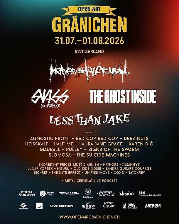 Biglietti: 2-Tagespass Open Air Gränichen – Usato da Niederlenz venduto da Cristallina03