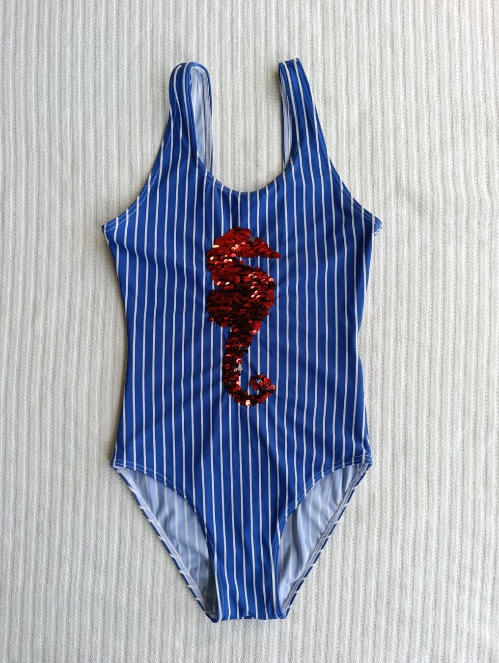 Costumi da bagno & Bikini: Mädchen Badeanzug Schwimmanzug, Gr 134-140 – Usato da Zürich venduto da mir_2kjl