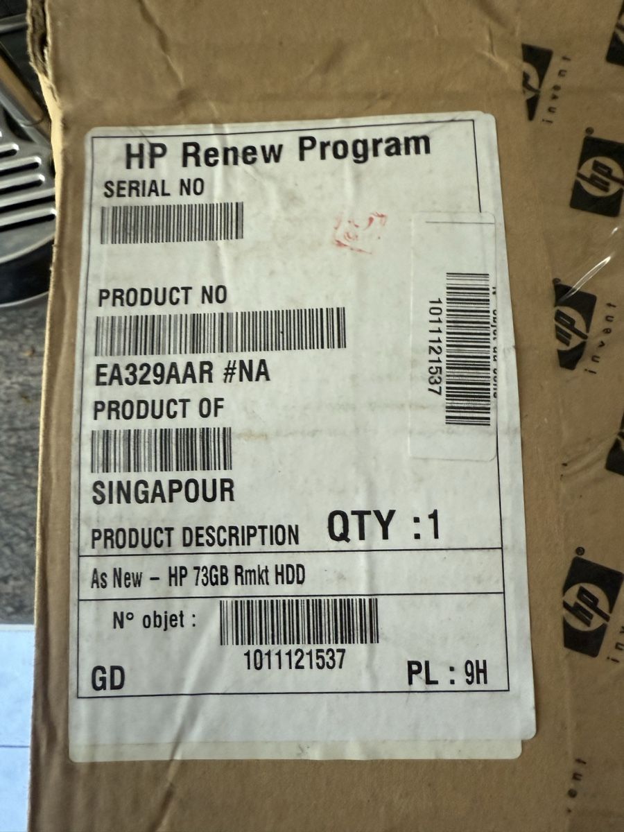 Hewlett Packard Dischi rigidi: Hp 73 GB Server Festplatte – Nuovo e nell'imballaggio originale da Embrach venduto da Tom1717 1