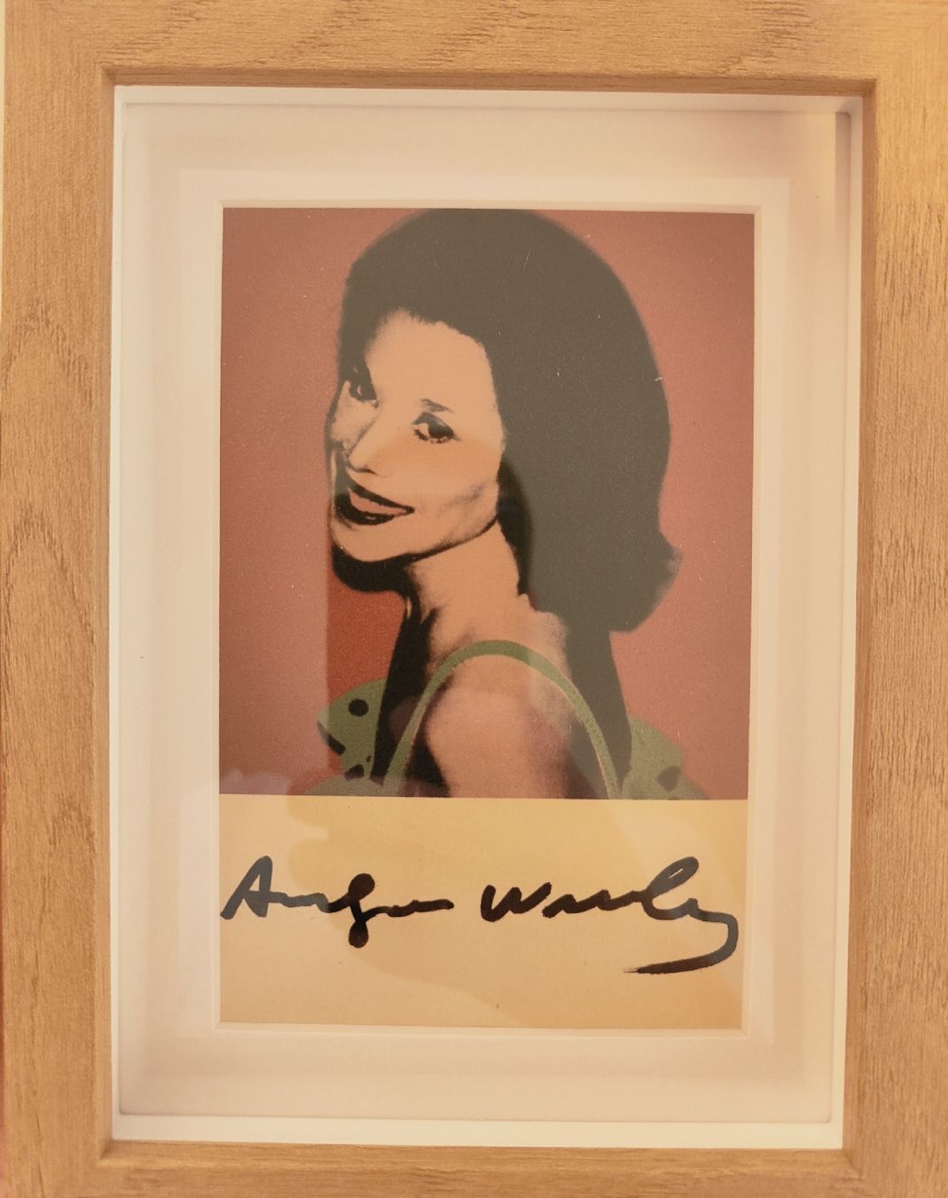 Dipinti: Andy Warhol - Signierte Postkarte – Usato da St.Gallen venduto da KunstGallen