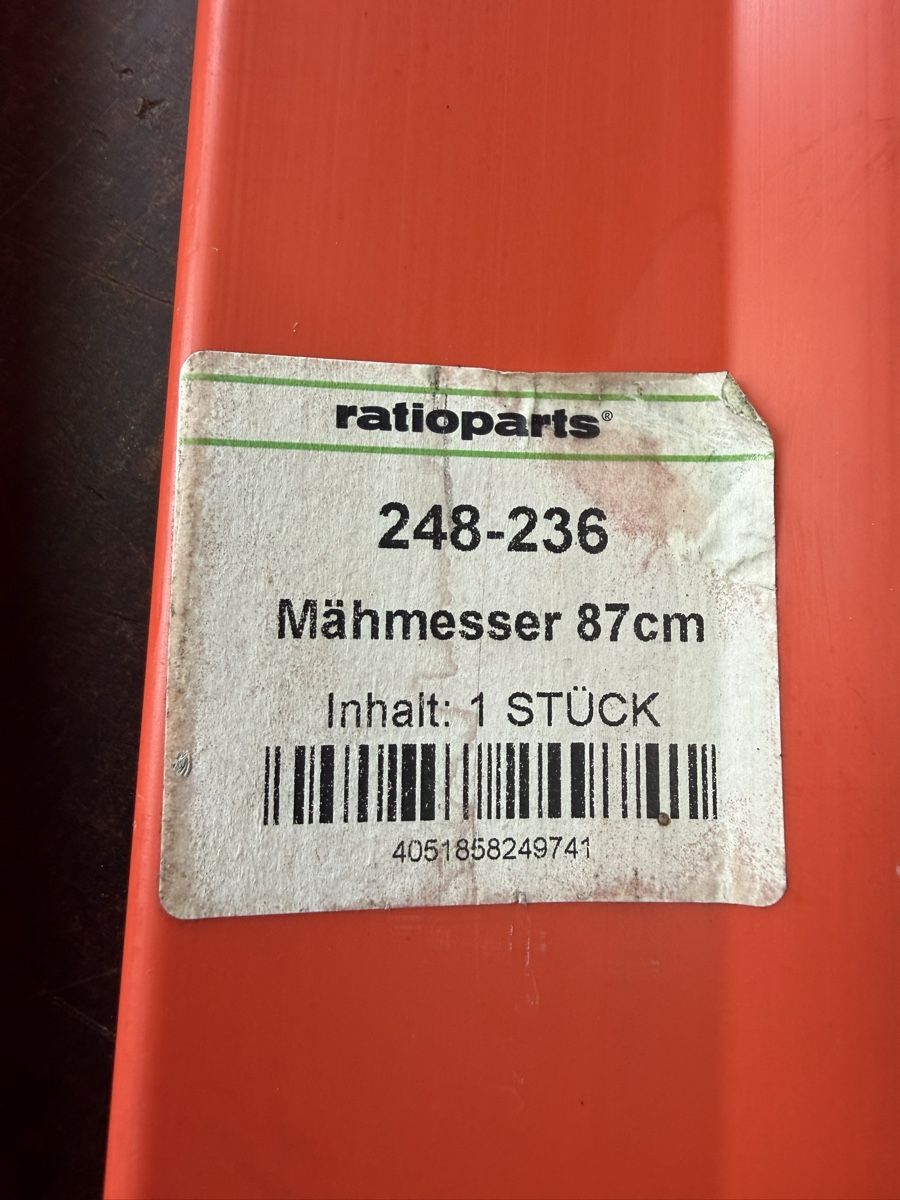 Rasenmäher: Balkenmäher- Messer – Neu (gemäss Beschreibung) aus Lotzwil von seatseat 2