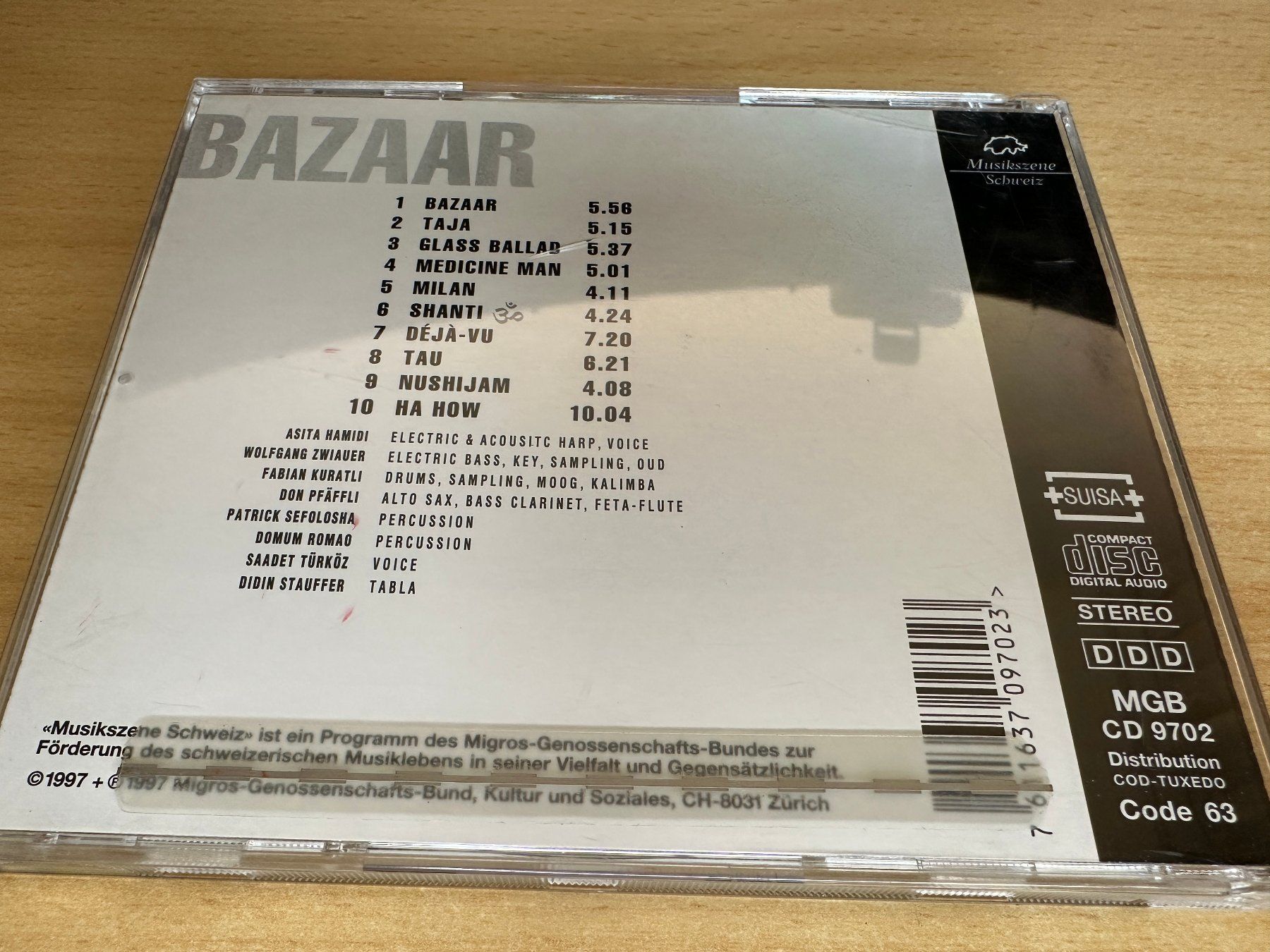 CD: Asita Hamidi – Bazaar – Usato da Rikon im Tösstal venduto da Alpenmutz 1