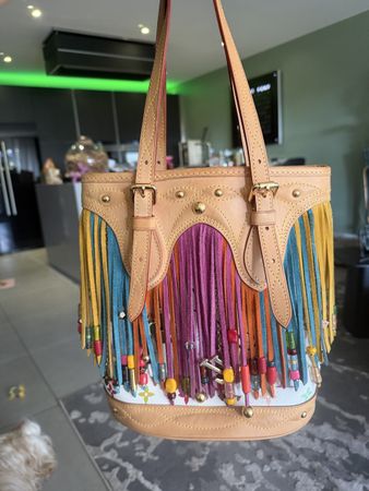 RARITÄT Louis Vuitton x Takashi Murakami Multicolore Fringe 