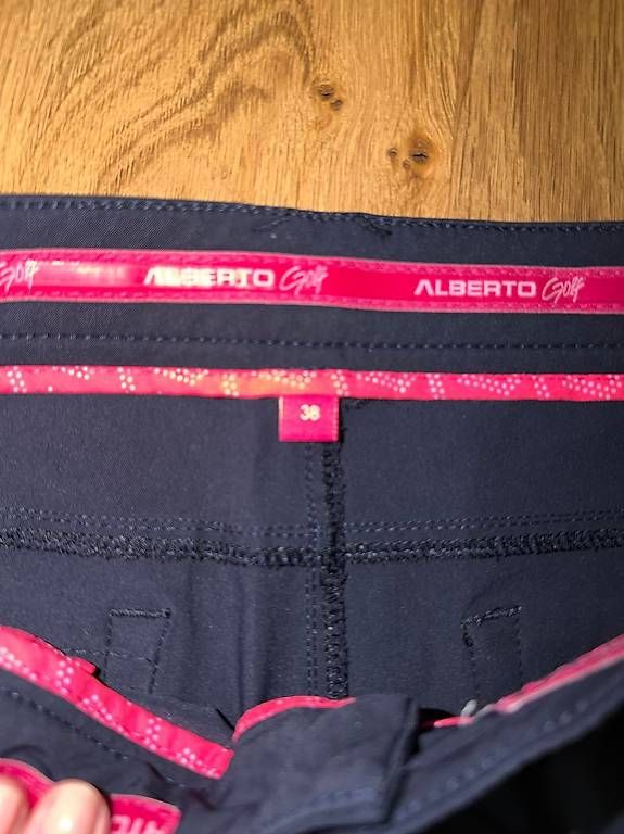 Pantalons: Alberto Capri Hose navy – D'occasion à Holzhäusern / Rotkreuz par C.I.01 1