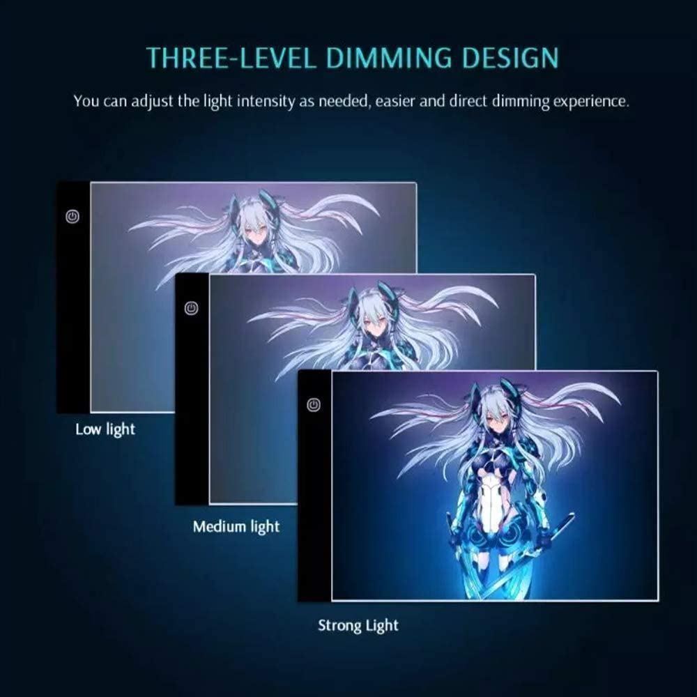 Tablet PC: A4 LED Leuchttisch Leuchtplatte Malen – Nuovo (secondo la descrizione) da Thun venduto da Newnewshop 4
