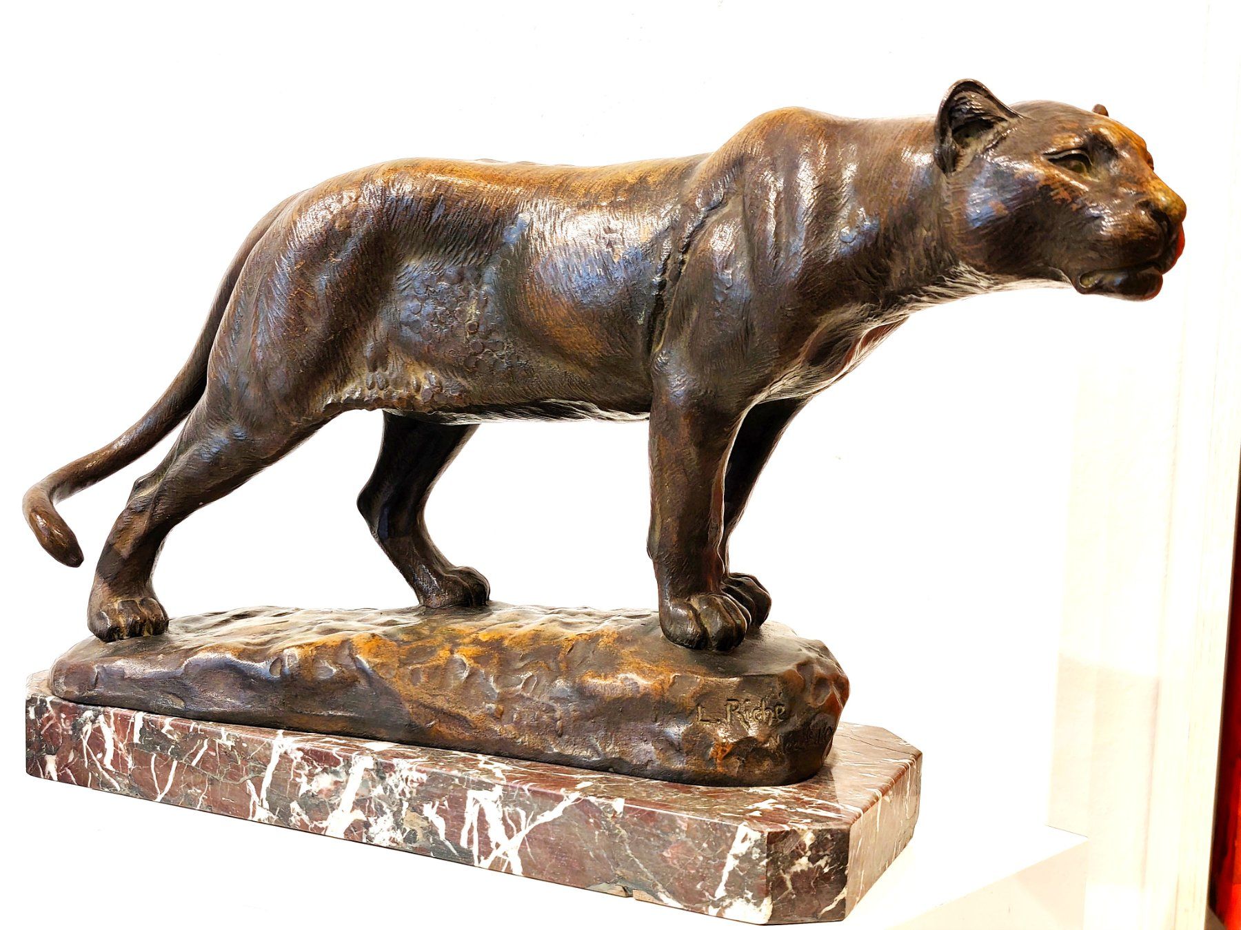 Sculture & Statue: Antike Bronze Löwin – Usato da Zürich venduto da Top-Deal-Schweiz