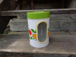 Vorratsdose mit Sichtfenster Blechdose