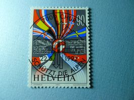 1992 Schweiz/Österreich Gemeinschaft 831 ET Vollstempel