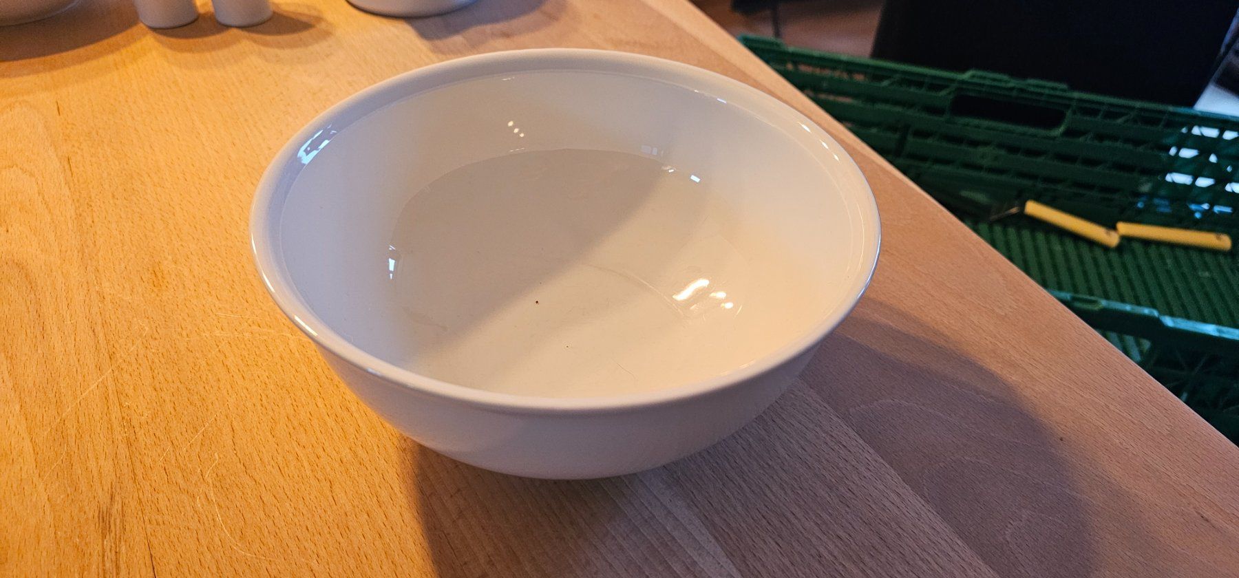 Coupes: Salatschüssel weiss – D'occasion à Illgau par smili2591